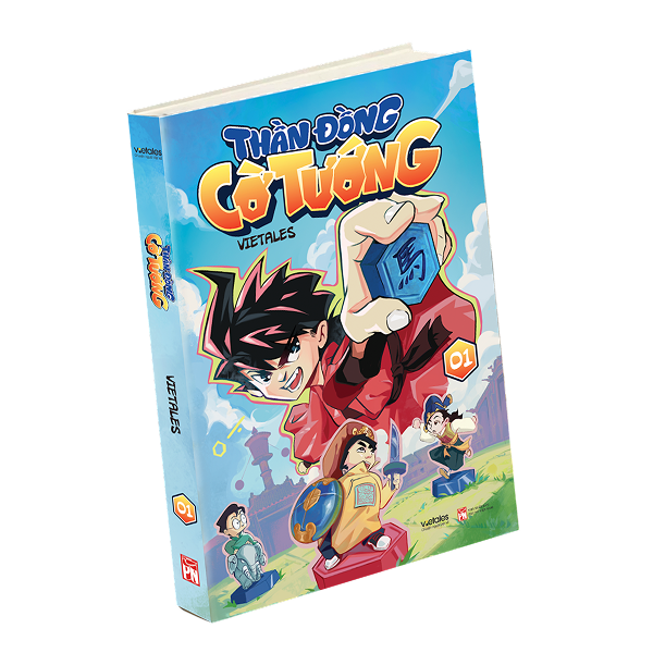 Bìa truyện tranh Thần Đồng Cờ Tướng Tập 1